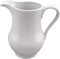 bia cordon bleu 2-quart serving pitcher – elegant white porcelain for effortless hosting logo