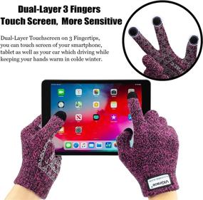 img 3 attached to Winter Touchscreen Gloves Screen Anti Slip Outdoor Recreation