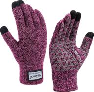 winter touchscreen gloves screen anti slip outdoor recreation logo