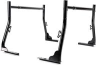 🚚 aa-racks model x31: extendable steel pick-up truck ladder rack set - 800ibs capacity, black logo