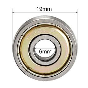 img 1 attached to 🔧 Uxcell Double Groove Bearings: Optimal Power Transmission Products for Bearings