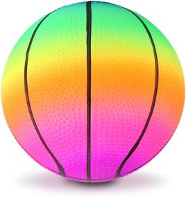img 1 attached to 🏀 EVERICH TOY Kids Toddler Game Balls Basketball: Fun and Educational Play for Little Hoopers!
