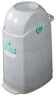 🚼 creative baby diaper pail, marble - blue/gray, one-size - optimized for efficient organization logo