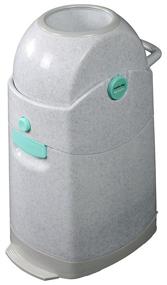 img 3 attached to 🚼 Creative Baby Diaper Pail, Marble - Blue/Gray, One-Size - Optimized for Efficient Organization