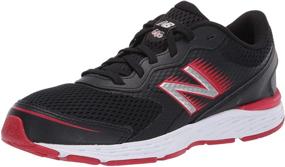 img 4 attached to New Balance Lace Up Running Captain Girls' Shoes for Athletic