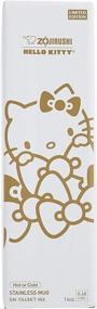 img 3 attached to 🐱 Hello Kitty White Zojirushi 16-Ounce Stainless Steel Vacuum Insulated Mug