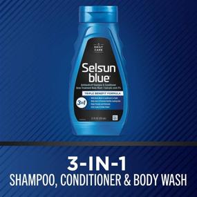 img 1 attached to 🌟 Selsun Blue Active 3in1 Dandruff Shampoo: A Reliable 11 Fl Oz Solution