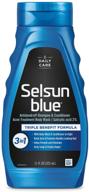 🌟 selsun blue active 3in1 dandruff shampoo: a reliable 11 fl oz solution logo
