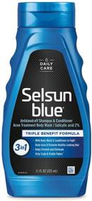 img 4 attached to 🌟 Selsun Blue Active 3in1 Dandruff Shampoo: A Reliable 11 Fl Oz Solution