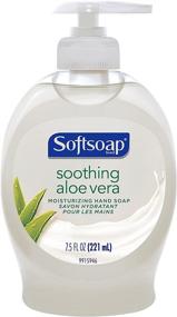 img 4 attached to 🌿 Softsoap Увлажняющее жидкое мыло с алоэ вера - 7,50 жидк. унция для повышения SEO