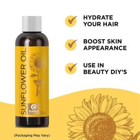 img 2 attached to 💆 Revitalize Hair, Skin, and Nails with Sunflower Oil - Vitamin E Infused Anti-Aging Skincare"