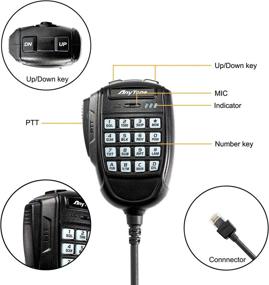 img 2 attached to 📻 Enhanced AnyTone AT-779UV Mobile Radio: Long Range Transceiver 20W Dual Band 144-148/420-450MHz, Compact Scanning Receiver with/F Cable