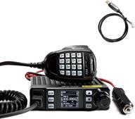 📻 enhanced anytone at-779uv mobile radio: long range transceiver 20w dual band 144-148/420-450mhz, compact scanning receiver with/f cable логотип