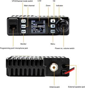 img 3 attached to 📻 Enhanced AnyTone AT-779UV Mobile Radio: Long Range Transceiver 20W Dual Band 144-148/420-450MHz, Compact Scanning Receiver with/F Cable