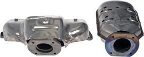img 3 attached to Dorman 674-551 Exhaust Manifold with Built-in Catalytic Converter (Not CARB Compliant), Black