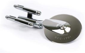 img 3 attached to Slice Through Pizza Galaxies with the Star Trek USS Enterprise NCC 1701 Pizza Cutter