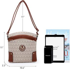 img 1 attached to 👜 Signature Lightweight Crossbody Handbags & Wallets: Perfect Women's Shoulder Bags for Easy Carrying