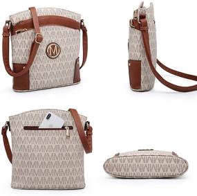 img 2 attached to 👜 Signature Lightweight Crossbody Handbags & Wallets: Perfect Women's Shoulder Bags for Easy Carrying