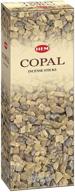 🌿 copal - set of six 20-stick tube packs - hem incense логотип