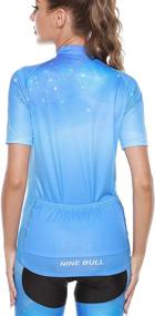 img 2 attached to 🚴 Stylish Women's Cycling Jersey and Shorts Set: Breathable MTB Bike Clothing for Road Bicycle Enthusiasts