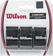 wilson ultra tennis overgrip 3 pack logo