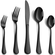 durable and elegant silverware: stainless flatware utensils for easy dishwasher cleaning logo