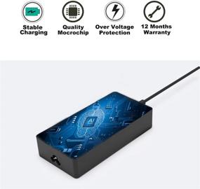 img 2 attached to 🔌 UL Listed 180W Alienware Power Adapter: Compatible with Dell G5 15 (5587), G3 (3579), G7 (7588) / Alienware 13 15 17 R1 R2 R3 R4 Precision m14x m15x m17x Area-51m DA180PM111 Laptop AC Charger Supply Cord 150W