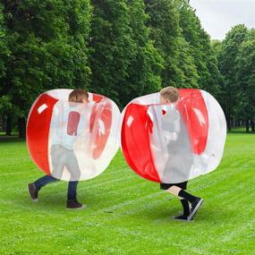 img 4 attached to 🏞️ SUNSHINEMALL Inflatable Durable Sports & Outdoor Play: Amp Up Your Outdoor Activities!