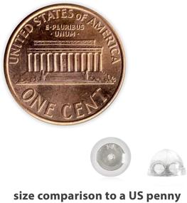img 2 attached to Universal EZback Earring Backs Silicone Beading & Jewelry Making in Jewelry Findings