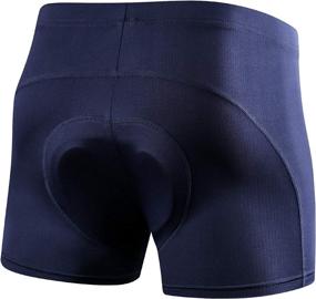 img 3 attached to MUCUBAL Men's 3D Padded Cycling Shorts: MTB Bike Bicycle Undershorts for Enhanced Comfort