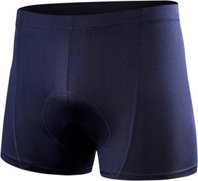 img 2 attached to MUCUBAL Men's 3D Padded Cycling Shorts: MTB Bike Bicycle Undershorts for Enhanced Comfort