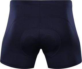 img 1 attached to MUCUBAL Men's 3D Padded Cycling Shorts: MTB Bike Bicycle Undershorts for Enhanced Comfort