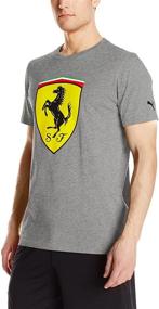 img 2 attached to PUMA Standard Ferrari Shield T Shirt Automotive Enthusiast Merchandise