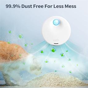 img 2 attached to 🐱 uahpet Cat Litter Deodorizer: 99% Odor Eliminator, 99.9% Dust-Free, 9-Day Battery Life, Multi-Purpose Genie for All Litter Boxes