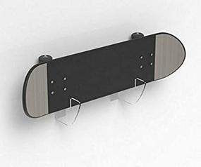 img 2 attached to 🛹 WANLIAN Skateboard Wall Mount Display Rack - Securely Showcase Your Skateboards with Style!