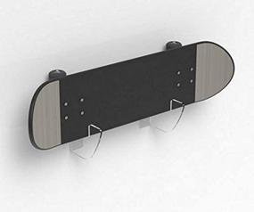 img 4 attached to 🛹 WANLIAN Skateboard Wall Mount Display Rack - Securely Showcase Your Skateboards with Style!