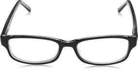 img 3 attached to 👓 Foster Grant James Rectangular Reading Glasses - Clear, Stylish Eyewear for Perfect Vision