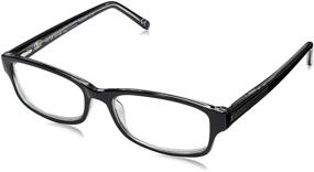 img 4 attached to 👓 Foster Grant James Rectangular Reading Glasses - Clear, Stylish Eyewear for Perfect Vision