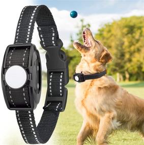 img 4 attached to 🐶 Ropetty Dog Bark Collar: Rechargeable No Shock Anti-Barking Device with Beep Vibration, Adjustable Sensitivity, Waterproof - Training for Small Medium Large Dogs - Black Collars