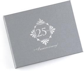 img 3 attached to 📔 Silver 25th Anniversary Guest Book by Hortense B. Hewitt: 7.5 x 5.75-Inch Elegant Keepsake for Celebrating Milestone Events