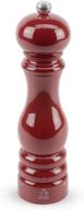 🌶️ peugeot paris u'select 9-inch red lacquer pepper mill: enhance your culinary experience with style logo