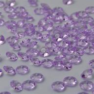 💜 zkc 4.5mm 10000pcs purple crystal acrylic diamond vase fillers beads - perfect for wedding centerpiece, table scatter, shower, party decorations logo