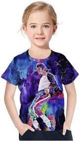 img 2 attached to 👕 Explore the Trendy Collection of LGandPG Kids Boys Girls Cool 3D T-Shirts - Short Sleeve Print Tee Shirt Tops