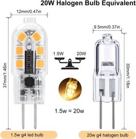 img 3 attached to 💡 HengBo LED 10 Pack Halogen Replacement