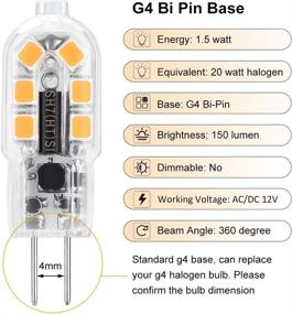 img 2 attached to 💡 HengBo LED 10 Pack Halogen Replacement