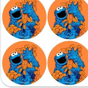 img 3 attached to Sesame Street Vintage Cookie Monster Planner Calendar Stickers: Perfect for Scrapbooking and Crafting