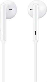 img 1 attached to 🎧 WooAwesome 2-Pack In-Ear Headphones: High-Quality White Earphones with Microphone and Remote