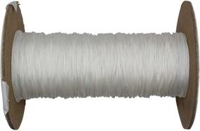 img 1 attached to 🎀 SGT Knots Mini Blind Cord - Strong Polyester Crafting Cord, Ideal for DIY Projects (0.9mm x 100 yds, White)