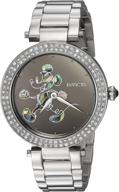 женские наручные часы invicta disney limited edition silver stainless steel quartz 23780: стильный ремешок из нержавеющей стали и надежный кварцевый механизм. логотип