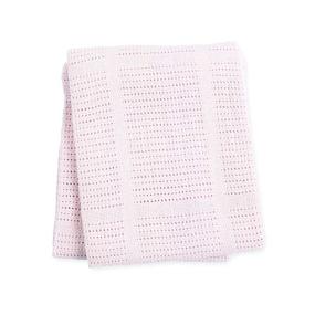 img 2 attached to 👶 Lulujo Baby Cellular Blanket in Pink - 39"x31" - Enhance SEO